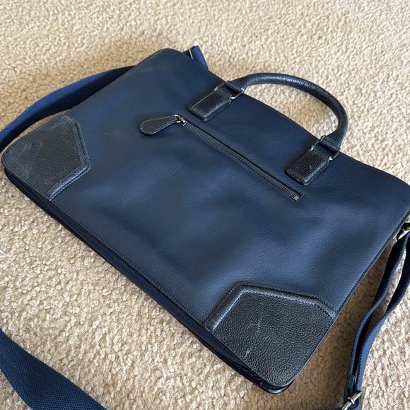 Ted Baker Men's Picton Document Bag Blue - Picture 13 of 14